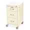 M-Series Carts MSeries Short Isolation Mini Cart, Three Drawers, Key Lock, Mini Line M3DS1824K03 - alternate 2